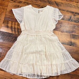 Hayden Cream Kids Casual Dress